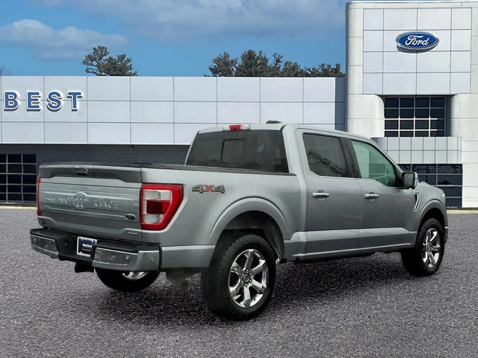 Used 2021 Iconic Silver Ford King Ranch image 7