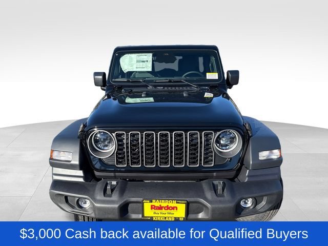 New 2026 Black Clear-Coat Exterior Paint Jeep Sport S image 2