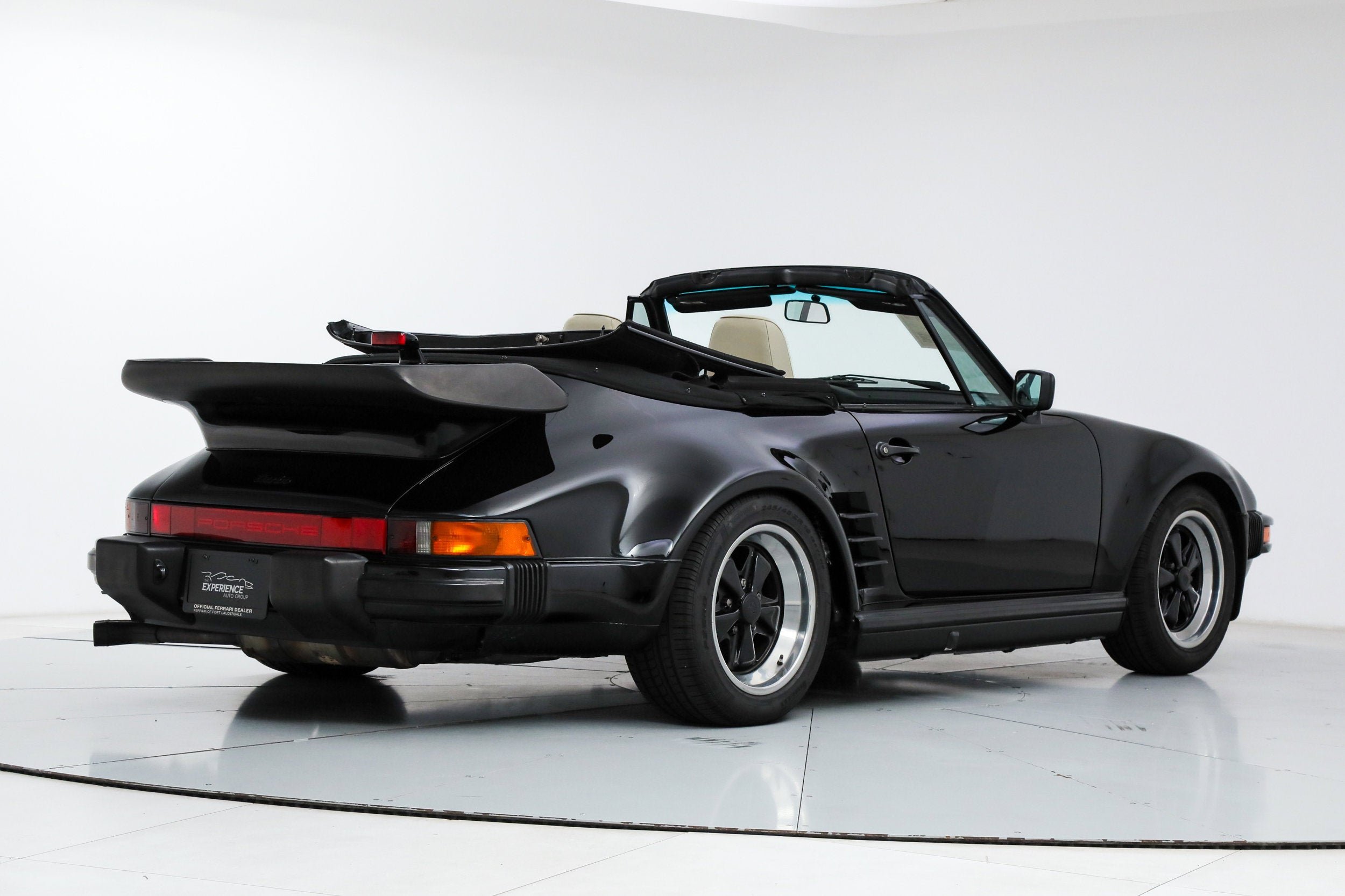 Used 1989 Black Porsche Turbo Cabriolet Slantnose image 18