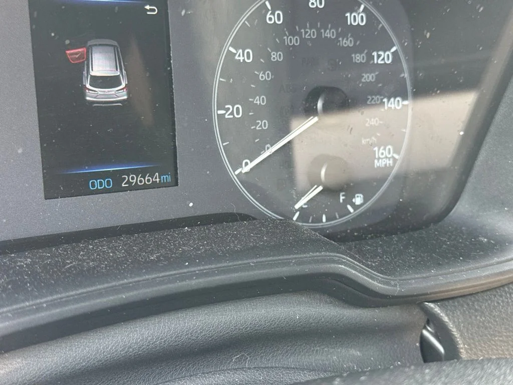 Used 2023 Silver Toyota Hybrid SE image 4