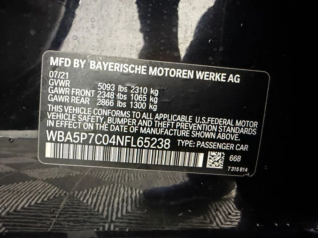 Certified Used 2022 Black BMW 330e iPerformance image 23