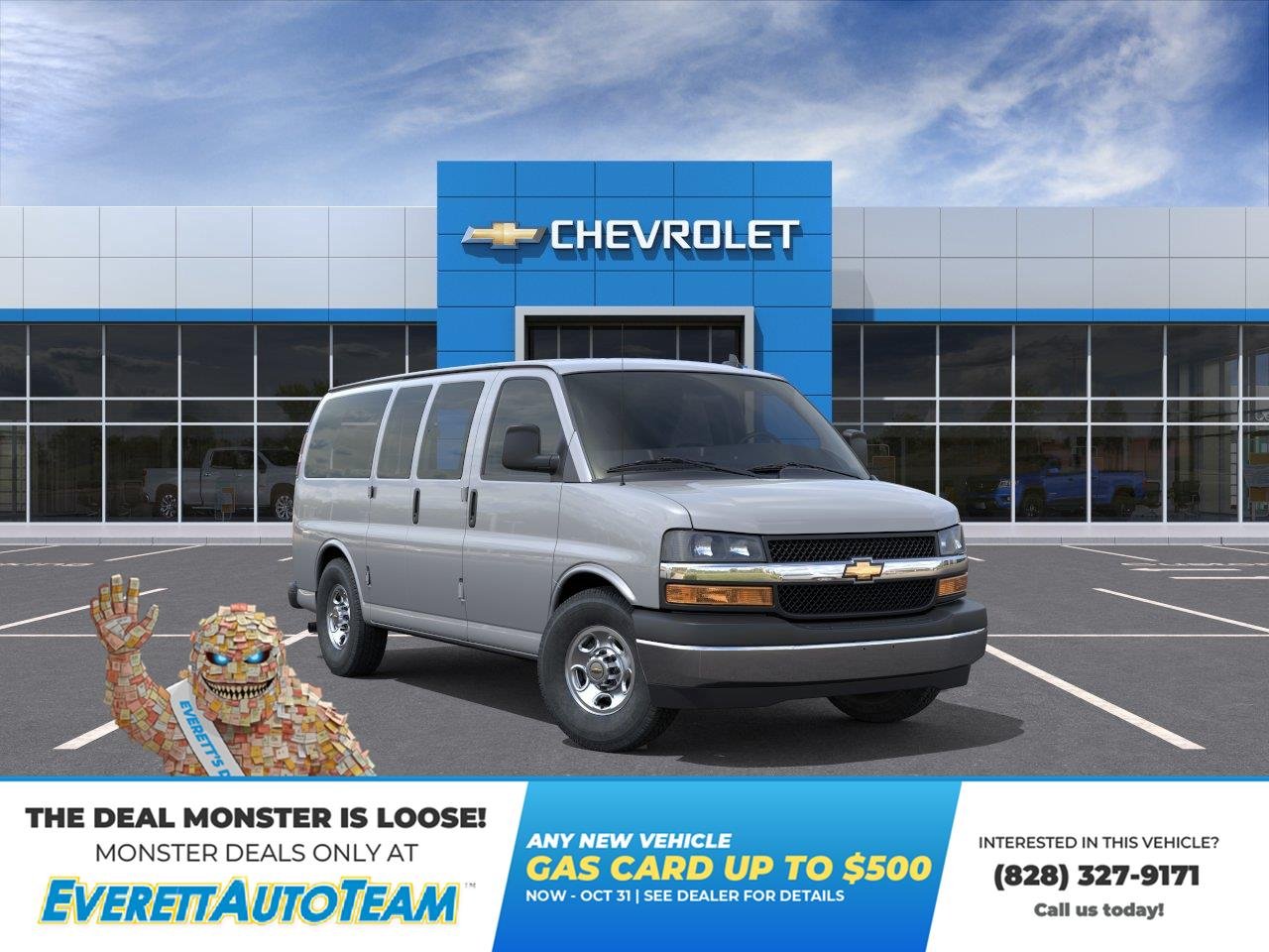 Silver Ice Metallic 2025 Chevrolet Express Cargo Van Rear-Wheel Drive