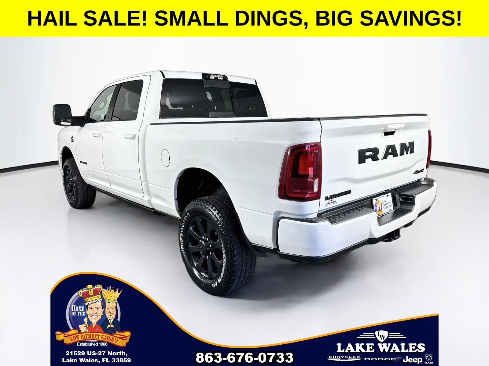 Used 2025 White Ram Laramie image 5