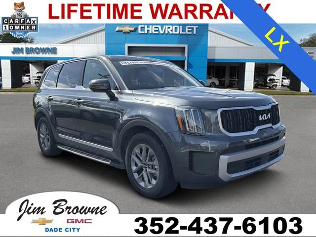 Used 2023 Gray Kia LX image 1