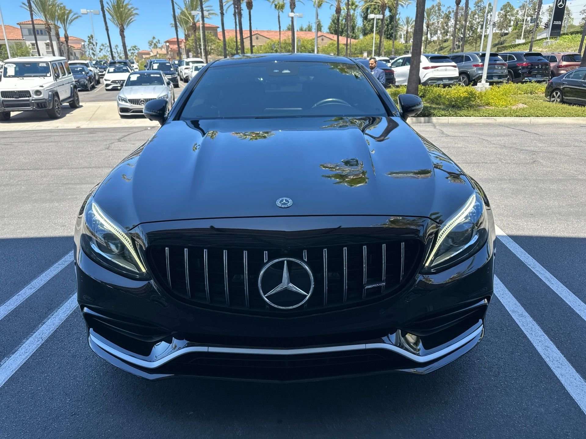 Used 2020 Black Mercedes-Benz C 63 AMG® image 2