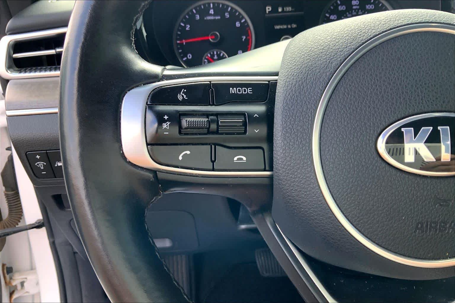 Used 2021 Glacial White Pearl Kia EX image 24