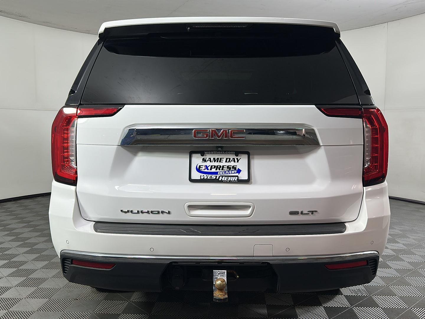 Used 2021 Summit White GMC SLT image 18