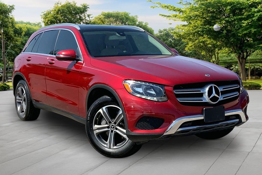 Used 2019 designo Cardinal Red Metallic Mercedes-Benz GLC 300 image 3