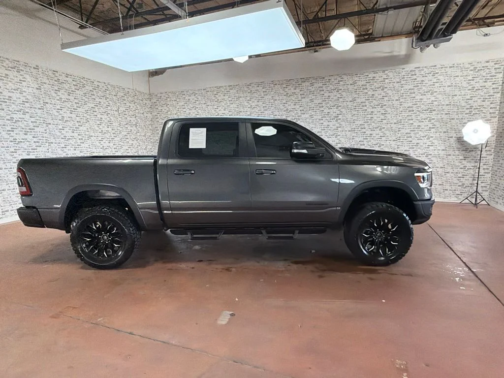Used 2022 Granite Crystal Metallic Clearcoat Ram Rebel image 8