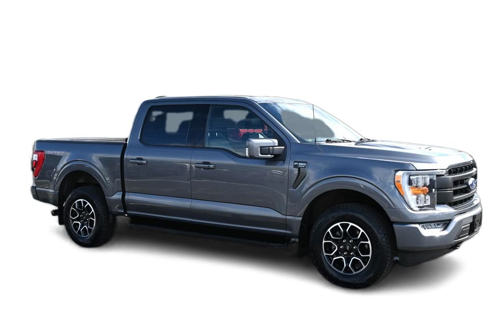 Certified Used 2022 Gray Metallic Ford Lariat image 3