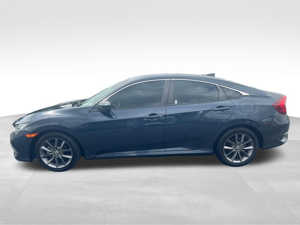 Used 2021 Blue Honda EX image 2