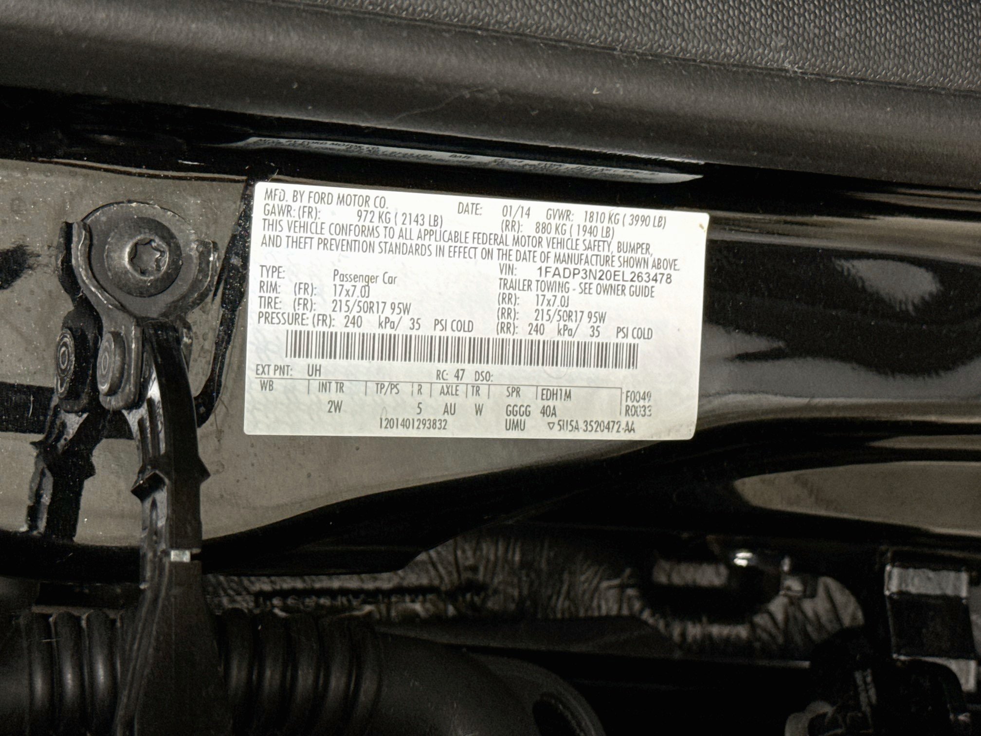 Used 2014 Tuxedo Black Metallic Ford Titanium image 31