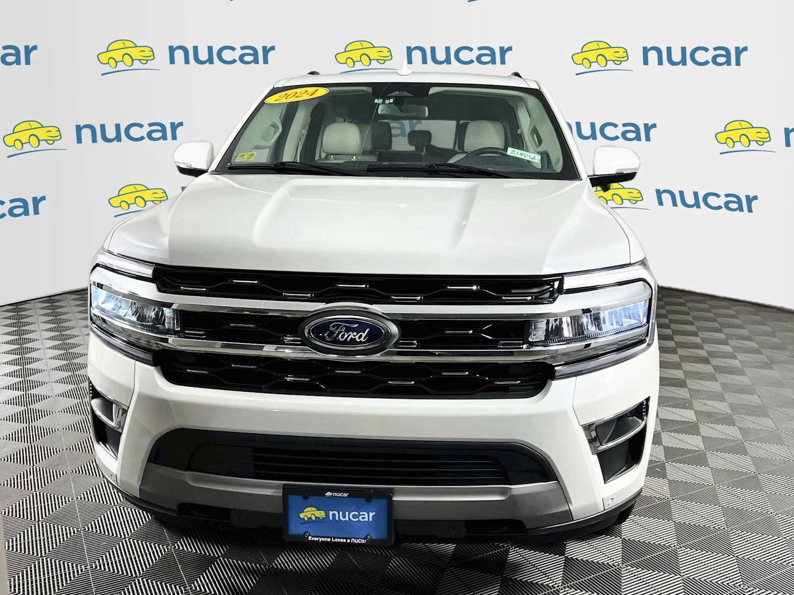 Used 2024 Star White Metallic Tri-Coat Ford Limited image 2