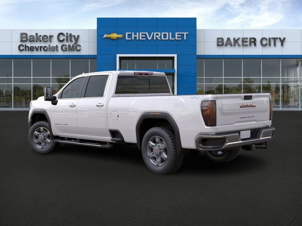 New 2025 White Frost Tricoat GMC SLT image 3