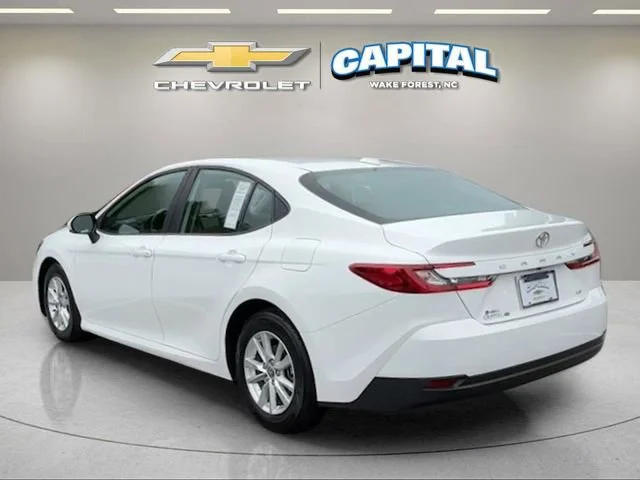 Used 2025 White Toyota LE image 3