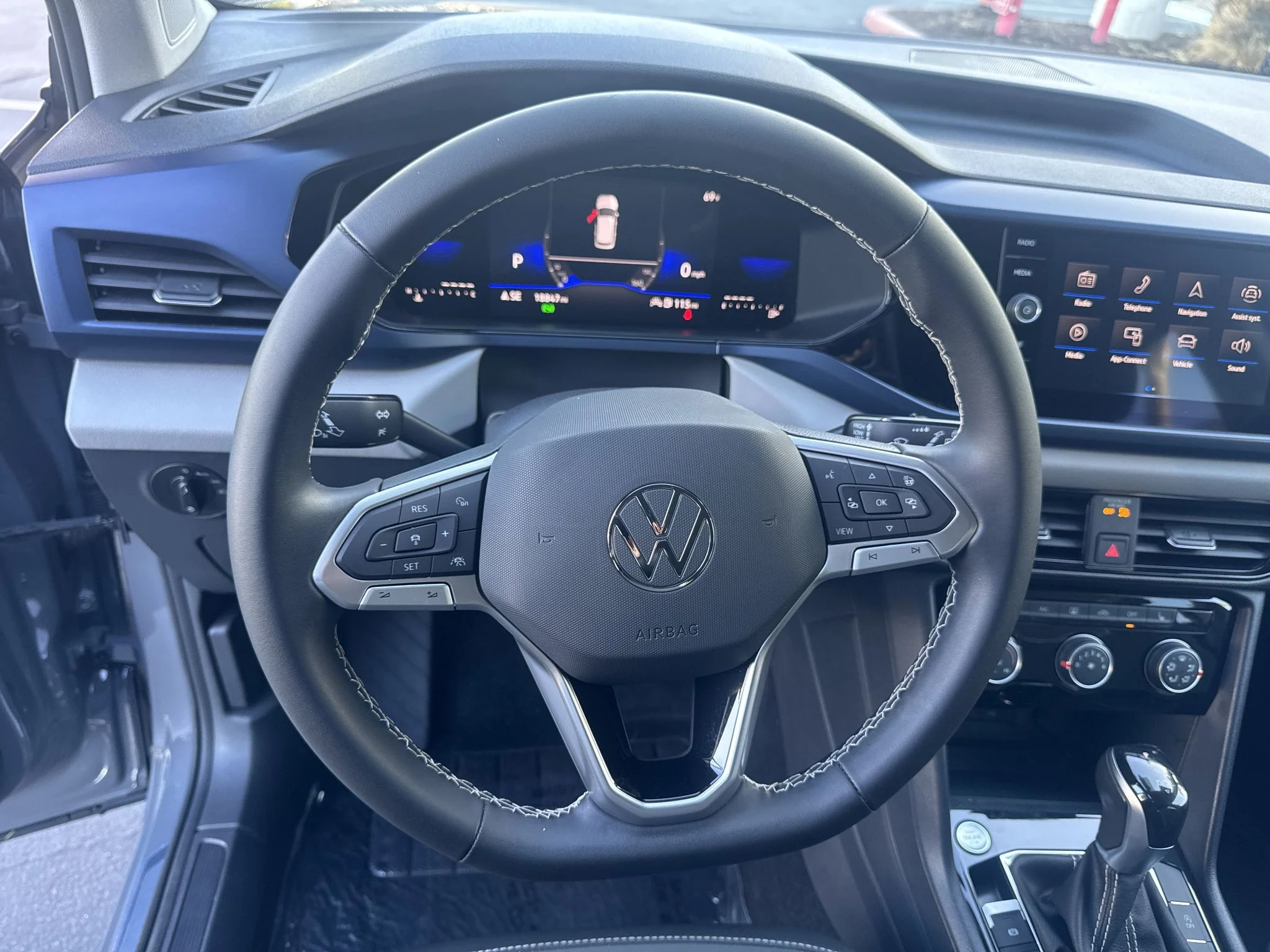 Used 2023 Pure Gray Volkswagen SE image 17