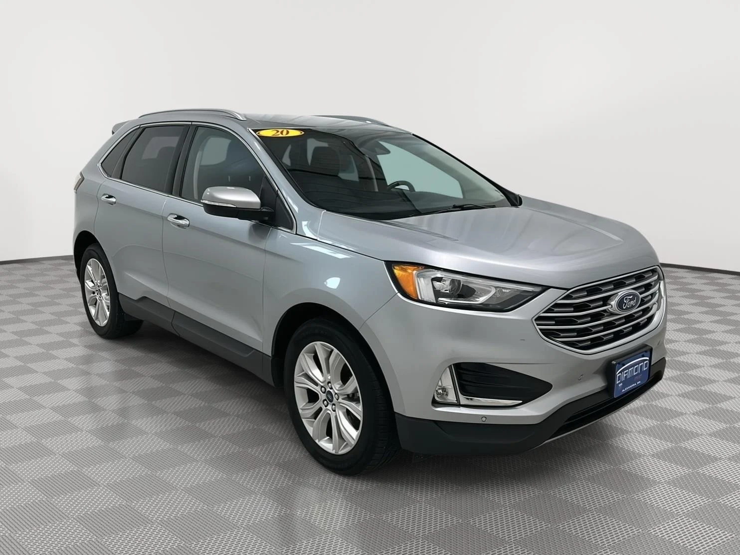 Used 2020 Iconic Silver Metallic Ford Titanium image 7