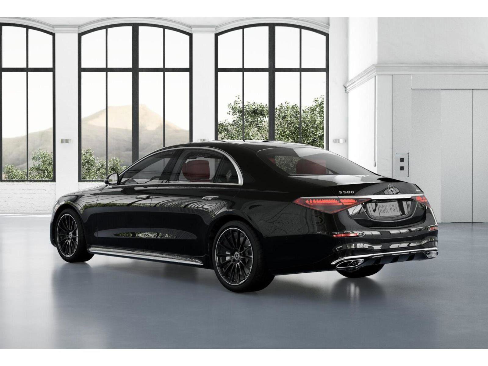 New 2026 Obsidian Black Metallic Mercedes-Benz S 580 image 29