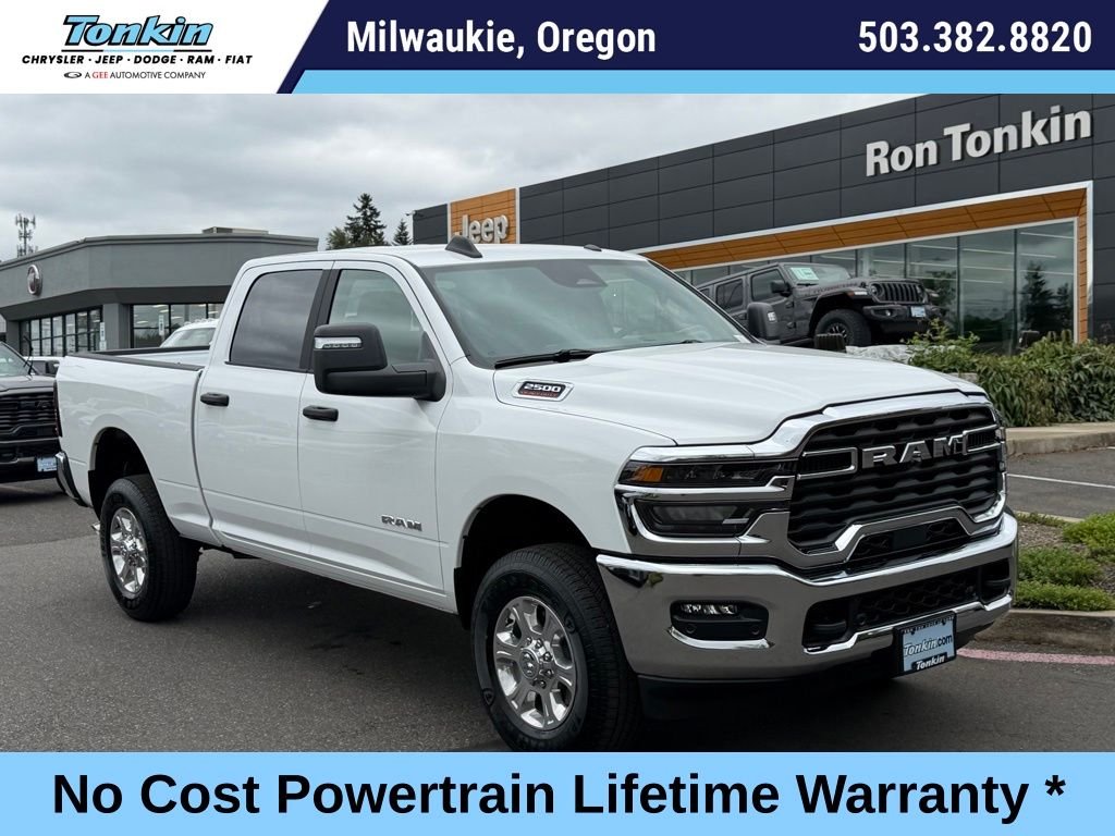 New 2026 Bright White Clearcoat RAM Big Horn image 1