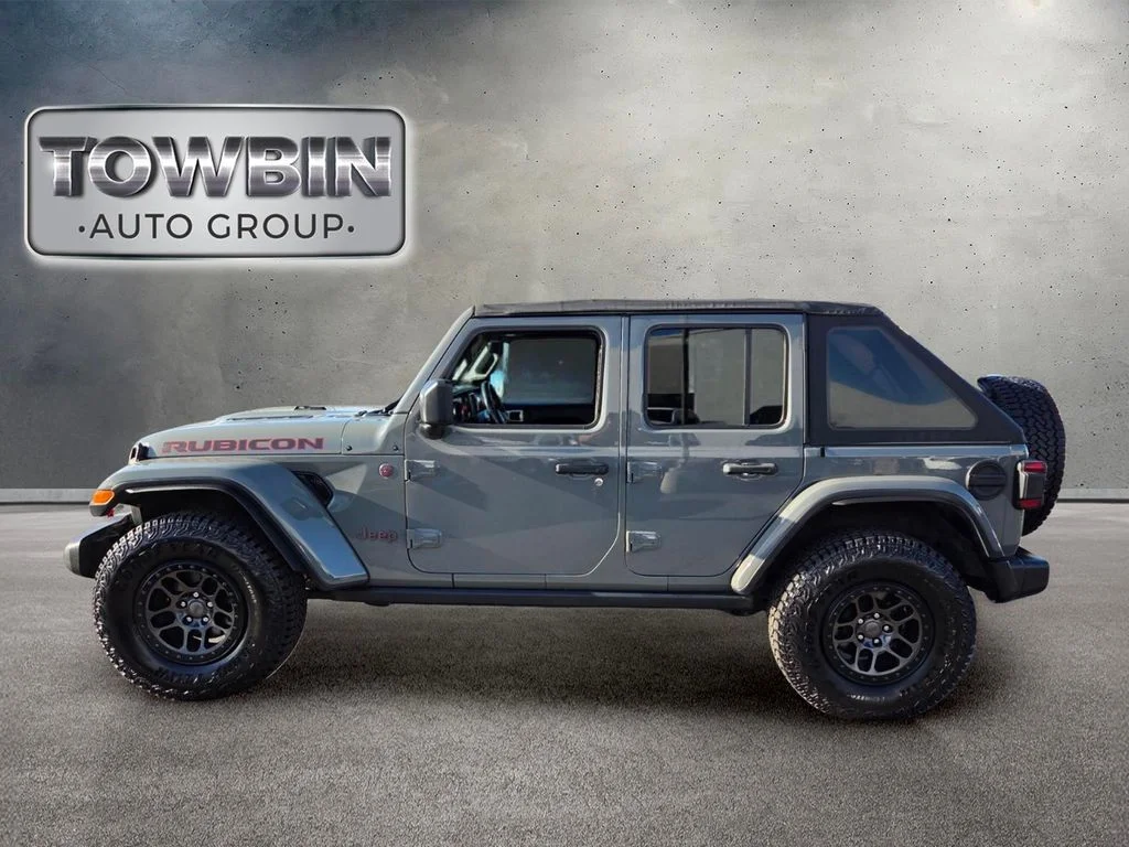 Used 2021 Gray Jeep Unlimited Rubicon image 7
