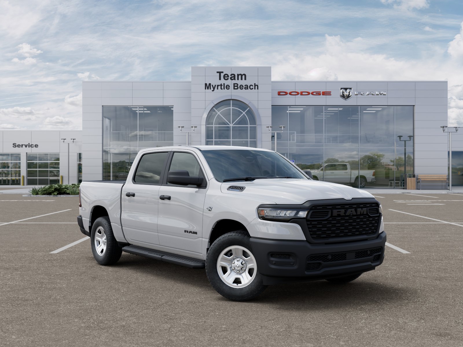 New 2026 Bright White Clear-Coat Exterior Paint RAM Tradesman image 27