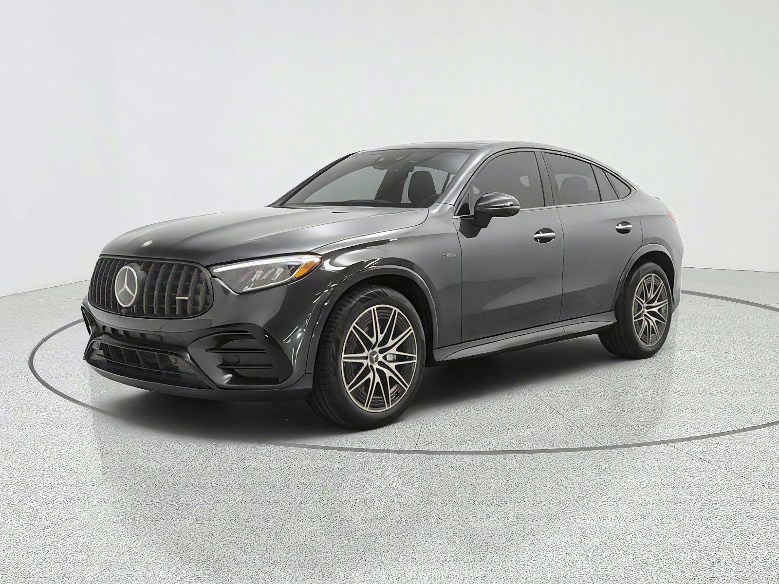 Certified Used 2025 Graphite Grey Metallic Mercedes-Benz AMG® GLC 43 4MATIC Coupe image 1