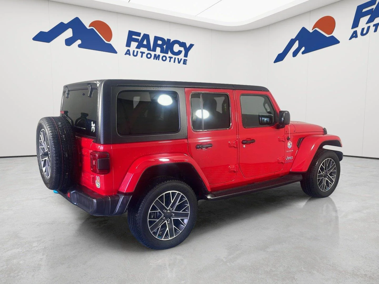 Used 2023 Firecracker Red Clearcoat Jeep Sahara image 6