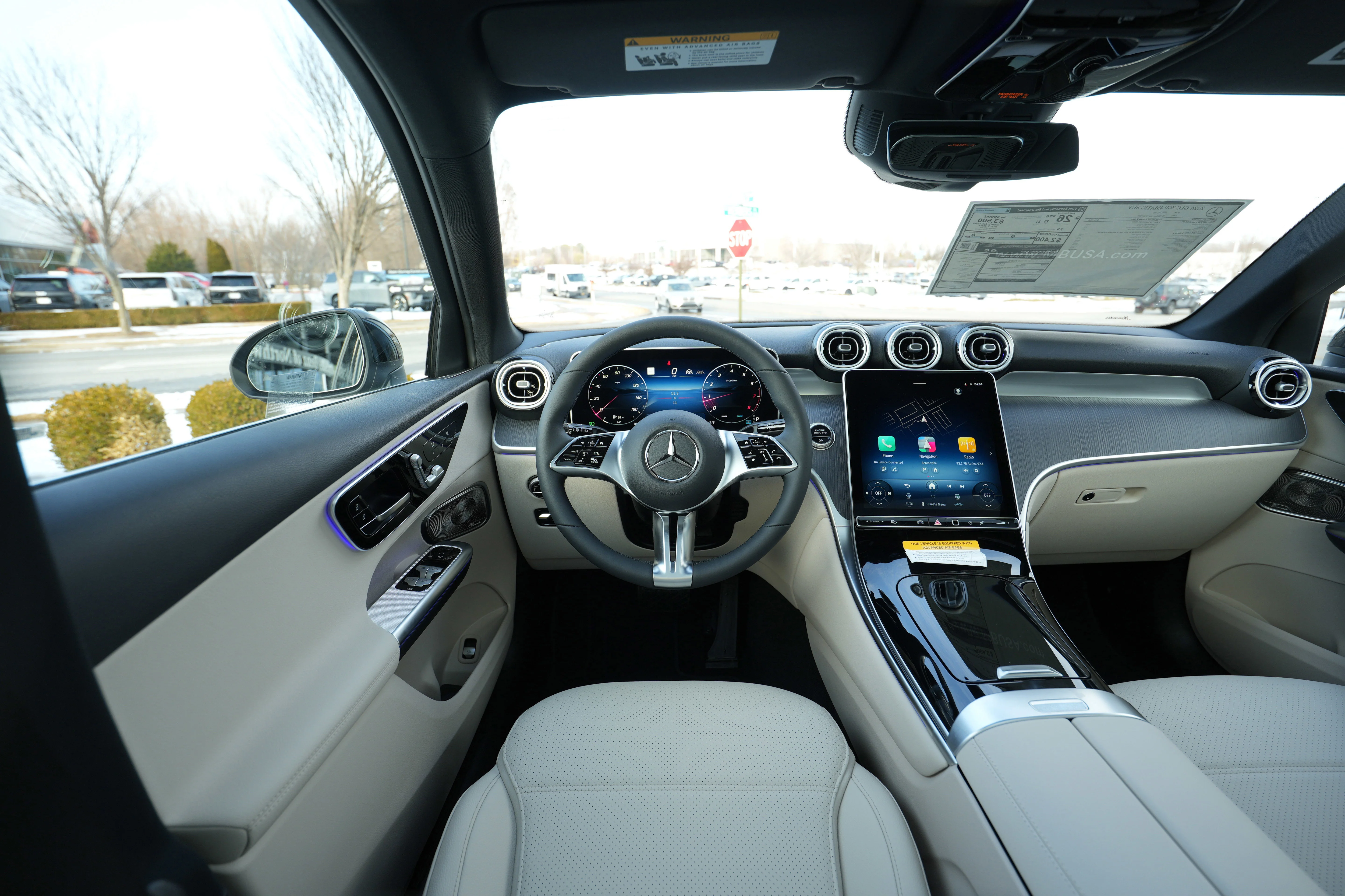 New 2026 OBSIDIAN BLACK Mercedes-Benz GLC 300 image 21