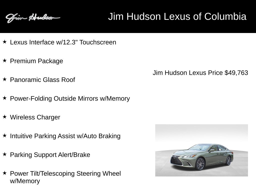 Certified Used 2024 Green Lexus 350 image 3