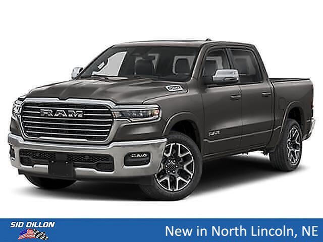 New 2027 Diamond Black Crystal Pearlcoat Ram Laramie image 4