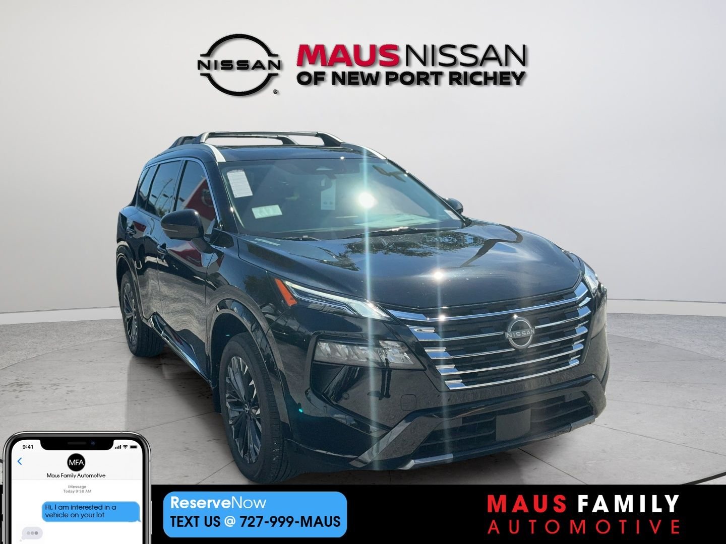New 2026 Black Nissan Platinum image 1
