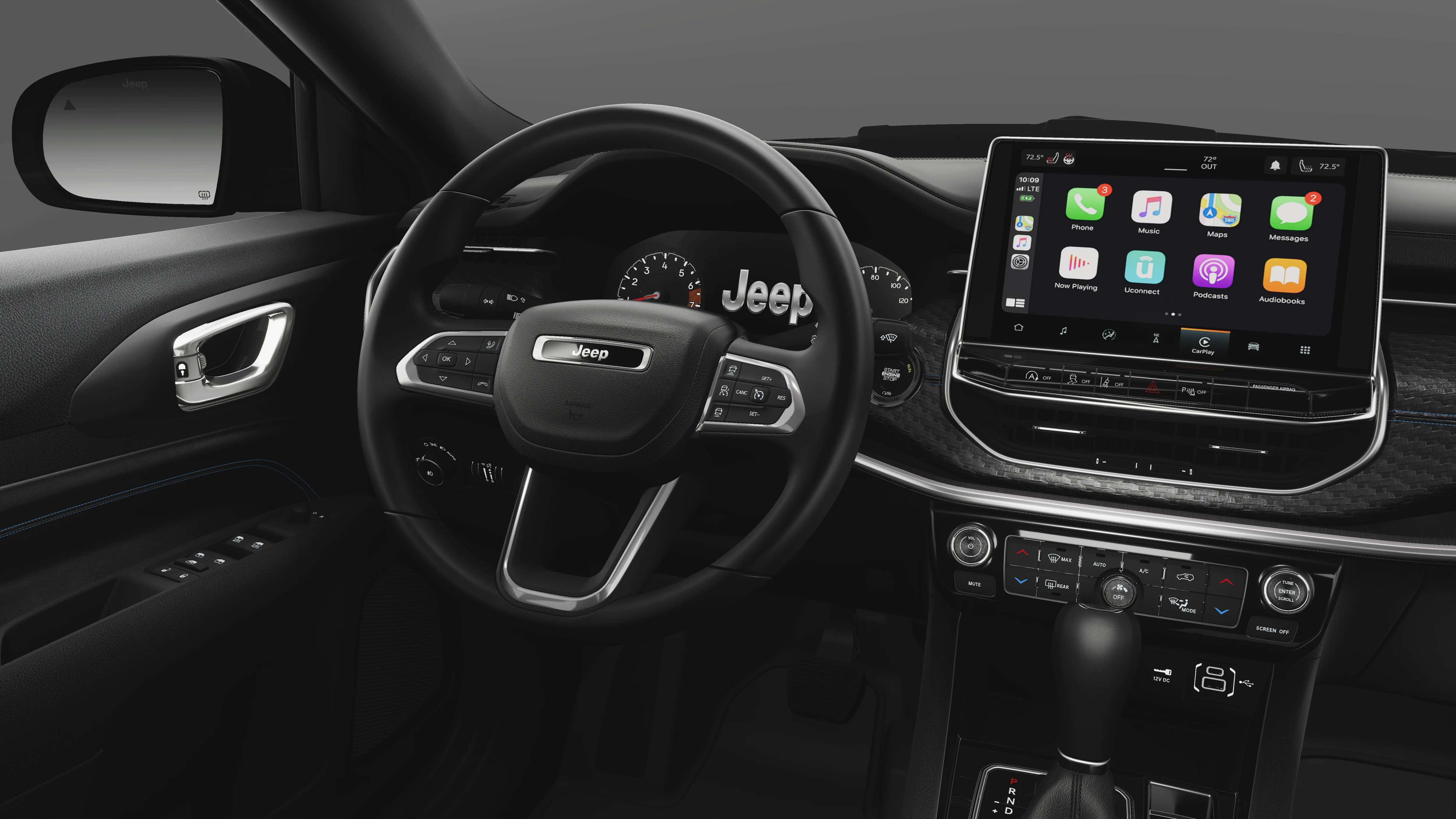 New 2026 Diamond Black Crystal Pearlcoat Jeep Limited image 21