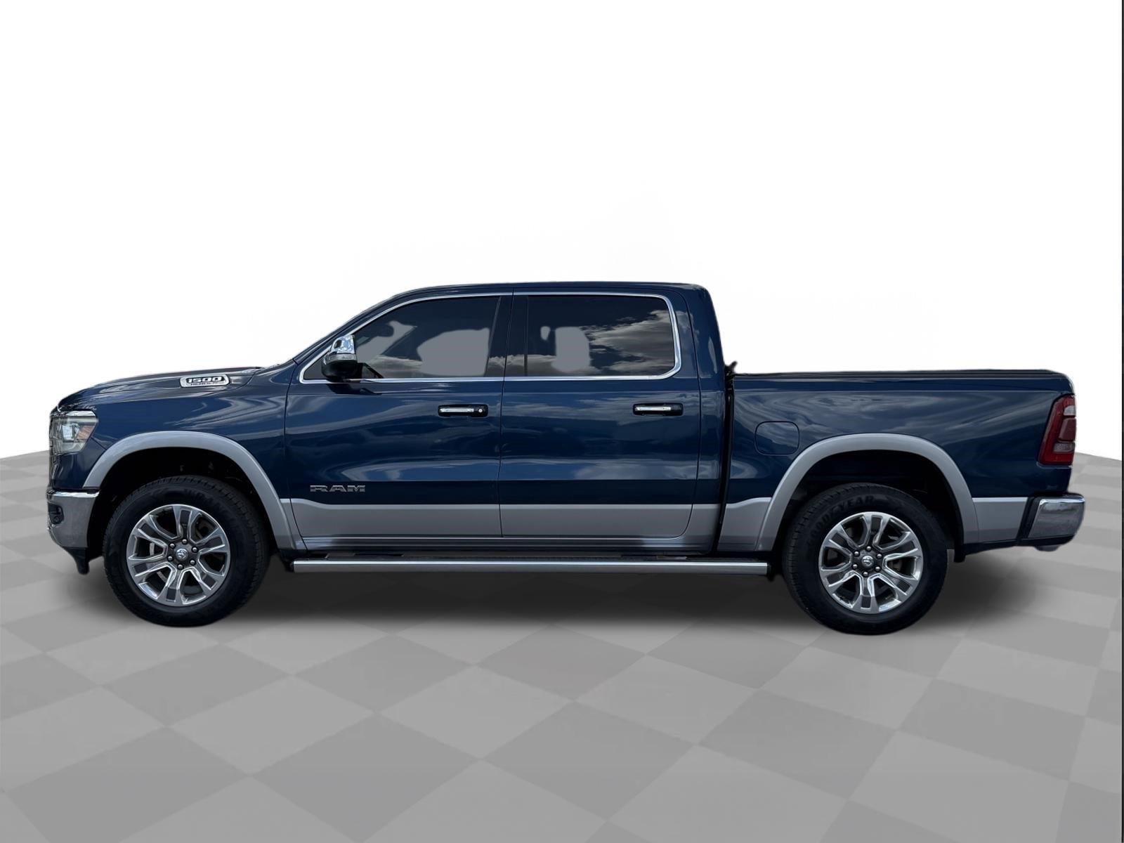 Used 2020 Patriot Blue Pearlcoat Ram Laramie image 2