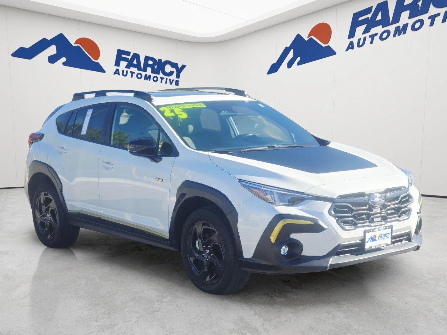 Used 2025 Crystal White Pearl Subaru Sport image 3