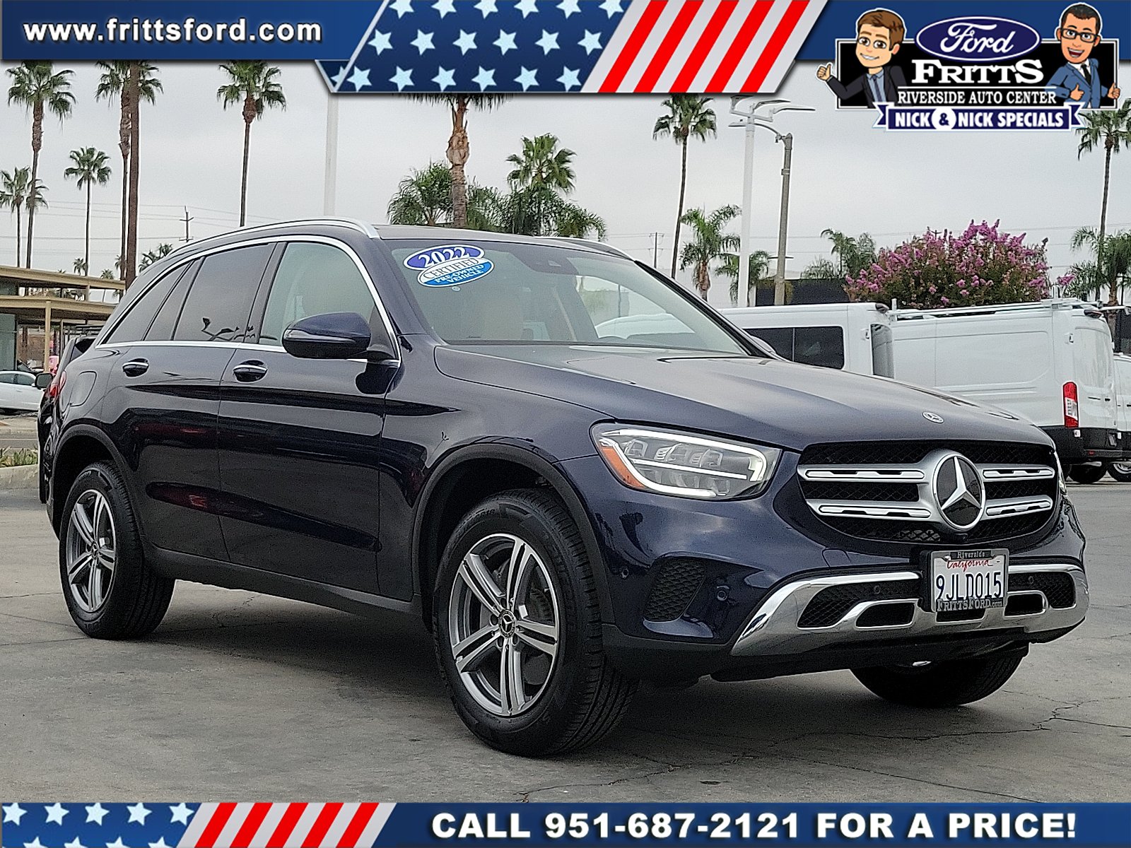 Certified Used 2022 Lunar Blue Metallic Mercedes-Benz SUV image 21
