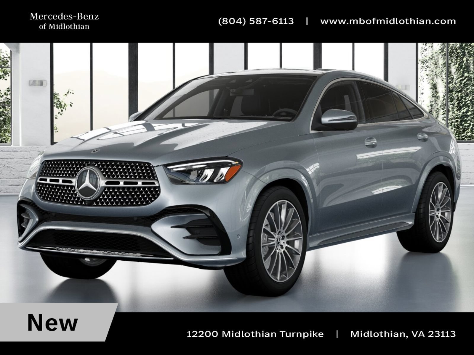 New 2026 Cirrus Silver Metallic Mercedes-Benz GLE 450 Coupe image 43