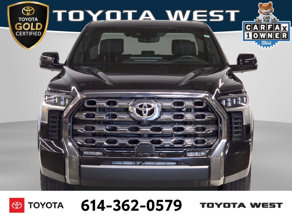 Certified Used 2025 Black Toyota Platinum image 2