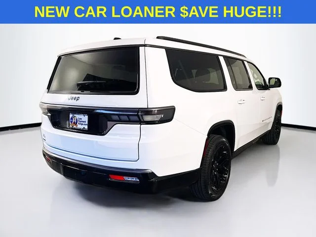 New 2026 Bright White Clear-Coat Exterior Paint Jeep Grand Wagoneer image 7