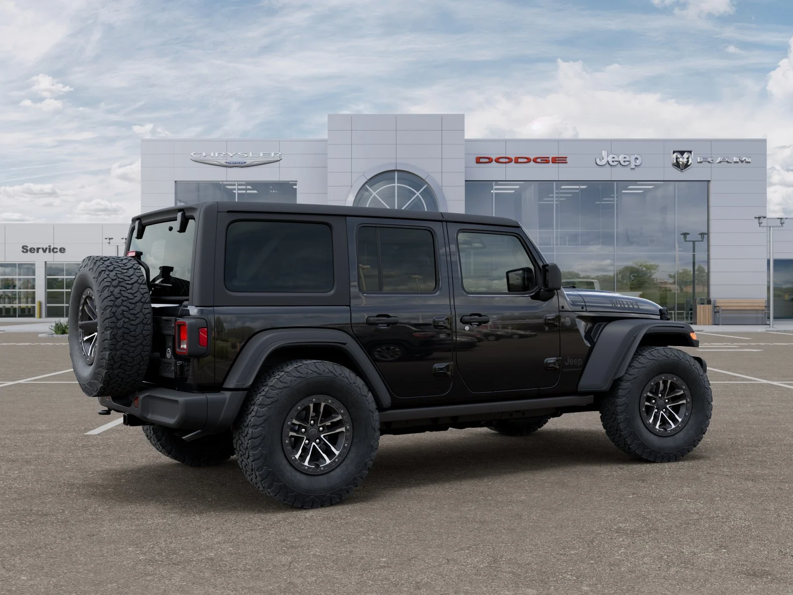 New 2026 Black Clearcoat Jeep Willys image 11