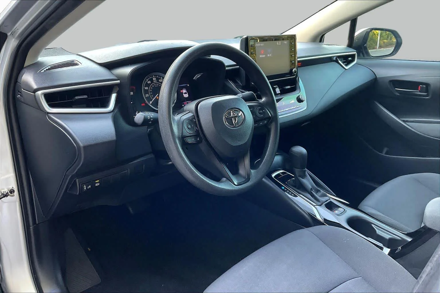 Certified Used 2022 Classic Silver Metallic Toyota LE image 17