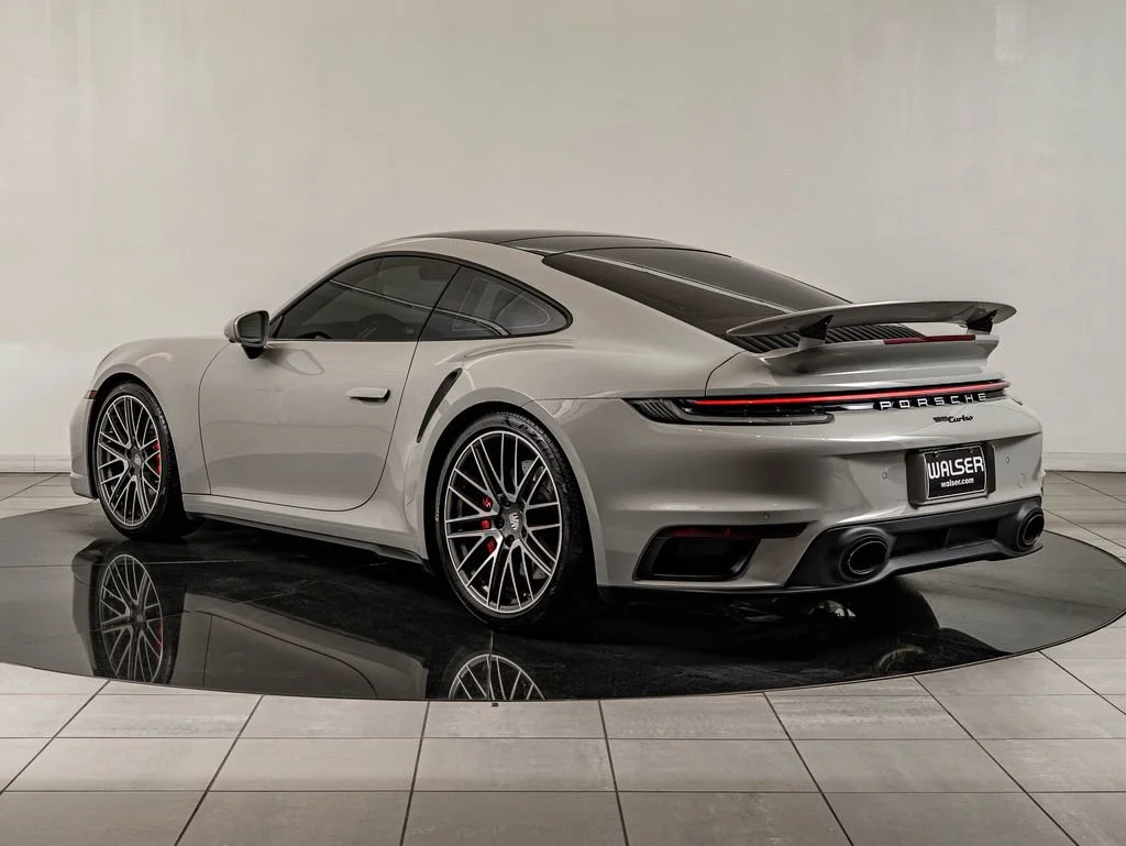 Certified Used 2023 Chalk Porsche Turbo image 3