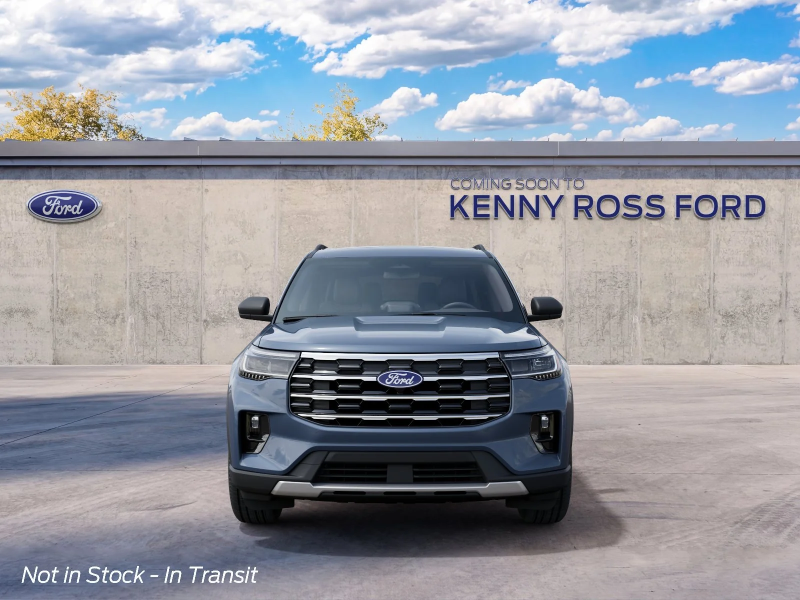 New 2027 Vapor Blue Metallic Ford Active image 3