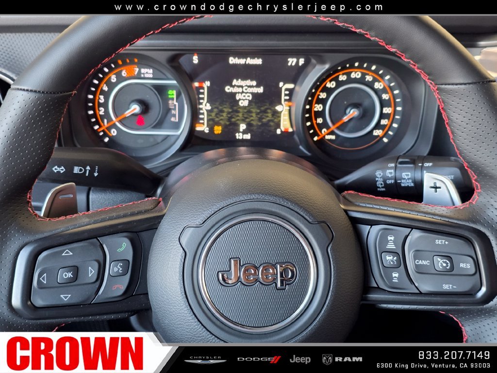 New 2027 Black Clear-Coat Paint Jeep  image 26