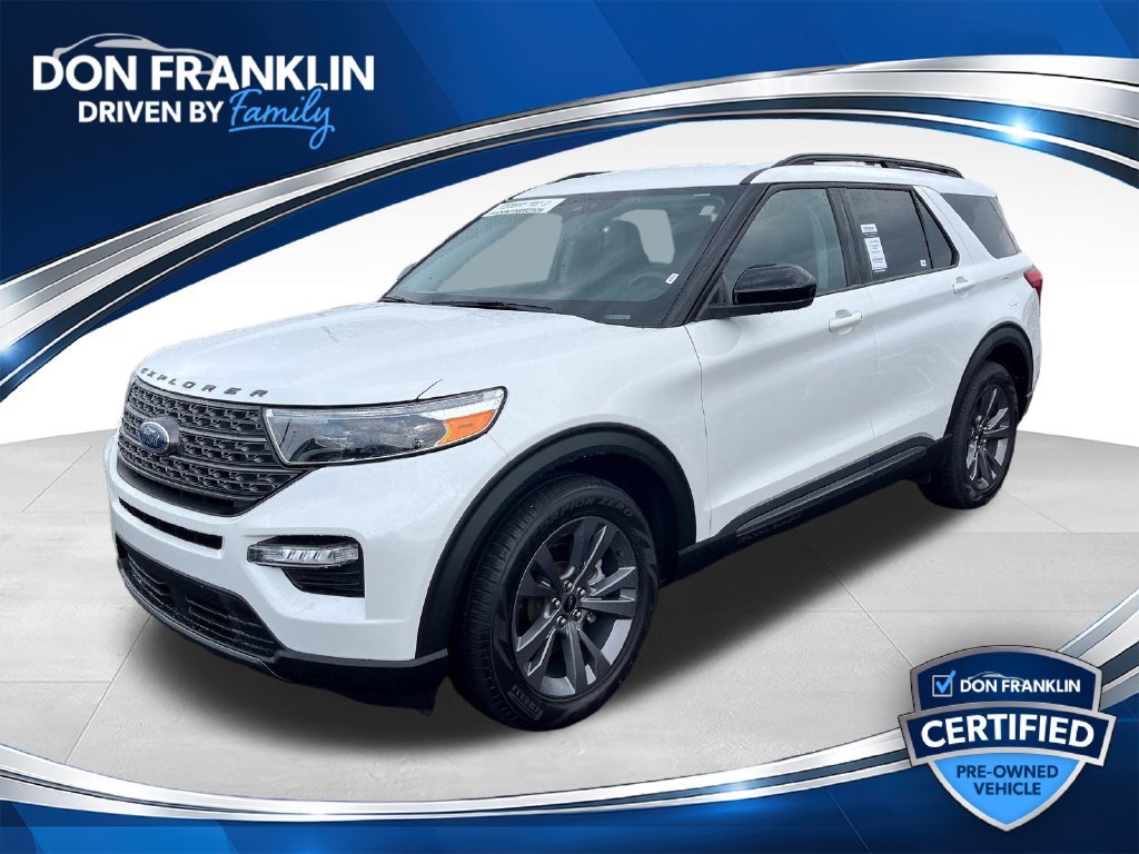 Used 2023 White Ford XLT image 1