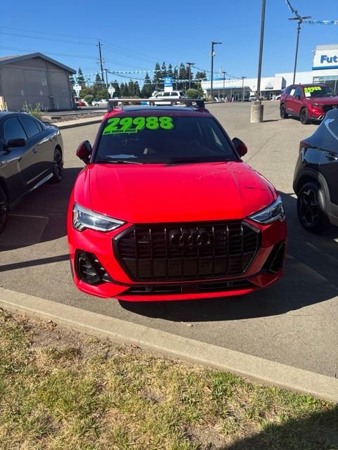 Used 2022 Red Audi Premium Plus image 1