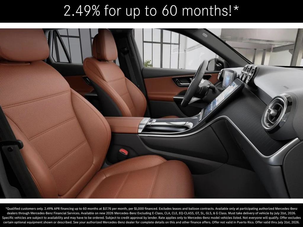 New 2026 Obsidian Black Metallic Mercedes-Benz GLC 300 image 4