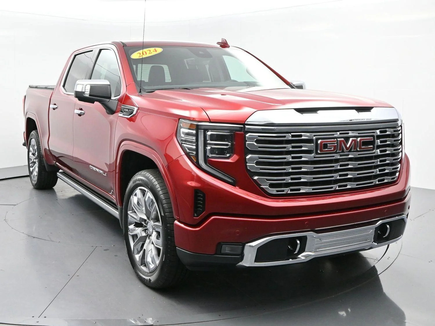 Used 2024 Volcanic Red Tintcoat GMC Denali image 2