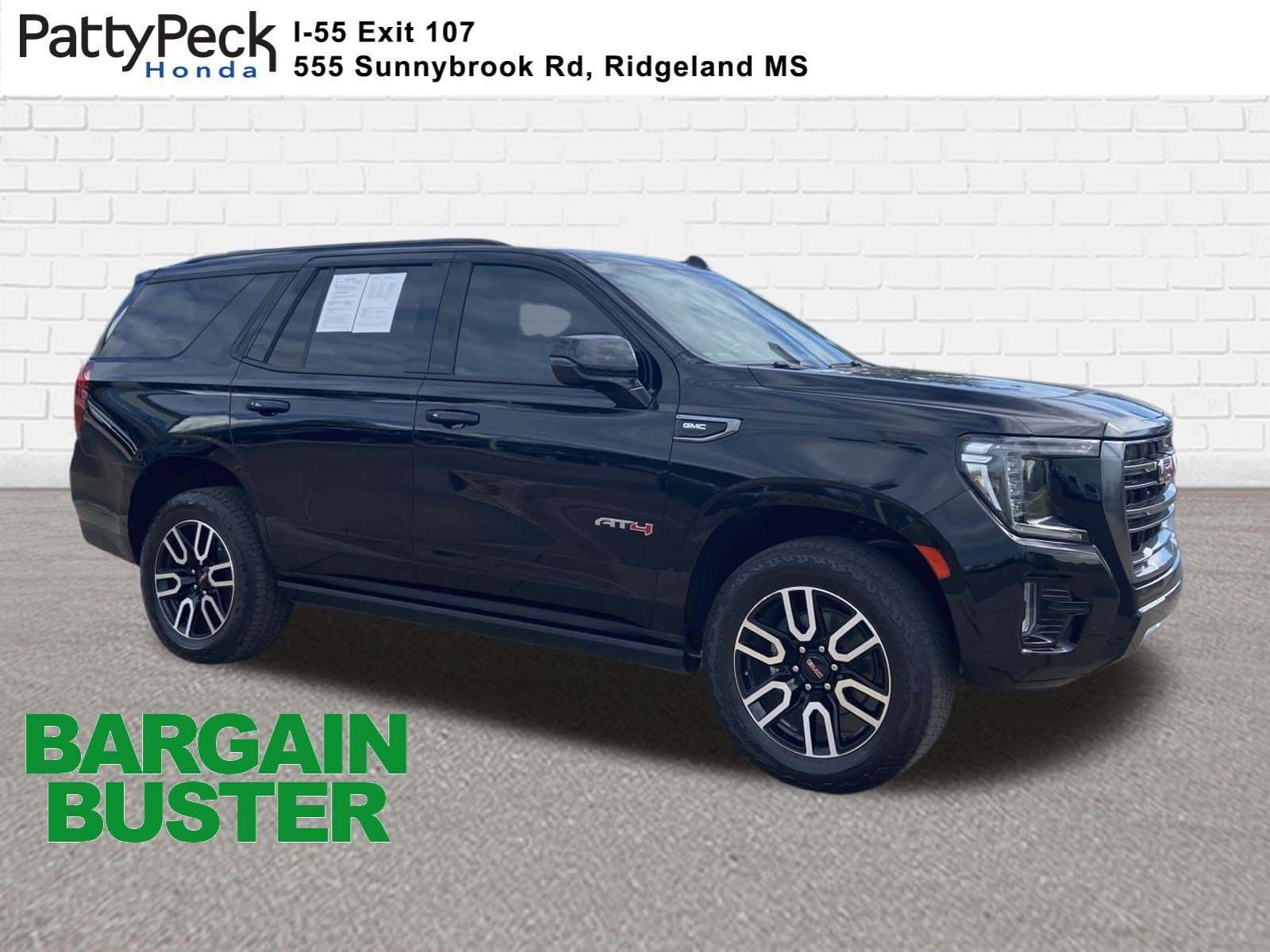 Used 2023 Onyx Black GMC AT4 image 1