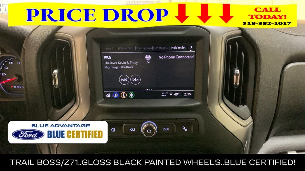 Certified Used 2024 Black Chevrolet Custom Trail Boss image 36