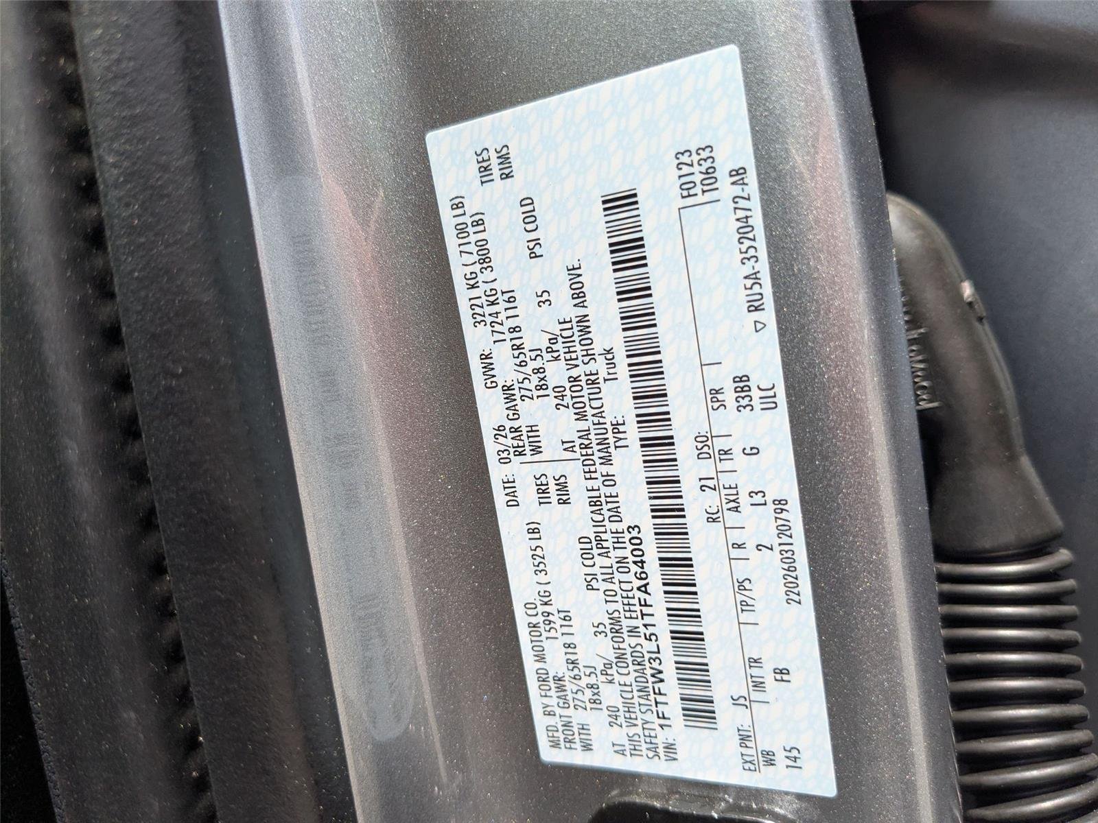 New 2026 Iconic Silver Metallic Ford XLT image 36